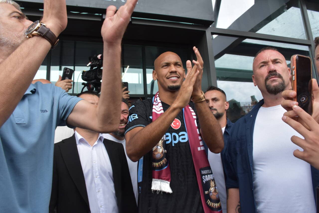 Trabzonspor'un Yeni Transferi Fabinho Trabzon'a Geldi