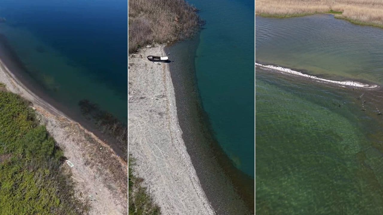 Bursa İznik Gölü'nde Drone Destekli Doğa Koruma Çalışmaları Sürüyor