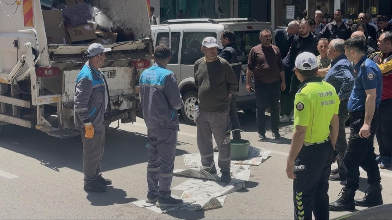Isparta'da Temizlik Görevlisi Çöp Kamyonu Presine Sıkışarak Hayatını Kaybetti