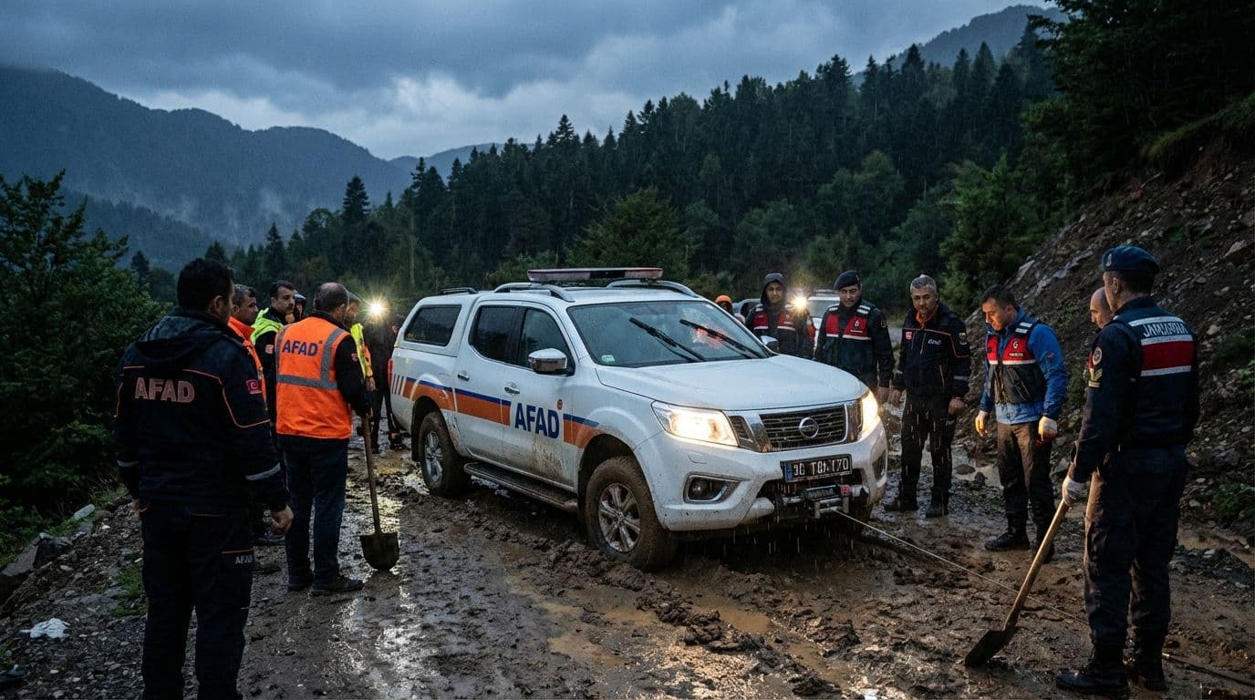 Navigasyonun Yanlış Yönlendirmesi Sonucu Amanos Dağları'nda Mahsur Kaldılar