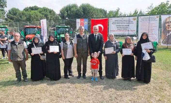 Bursa'daki 38 Orman Köyüne 17 Milyon Lira Kırsal Kalkınma Desteği