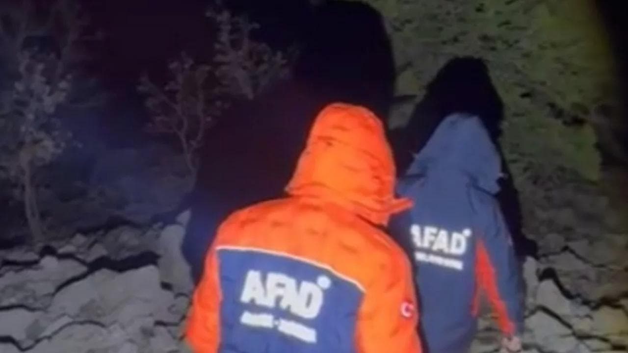 Kahramanmaraş'ta Mahsur Kalan 8 Dağcı Başarıyla Kurtarıldı