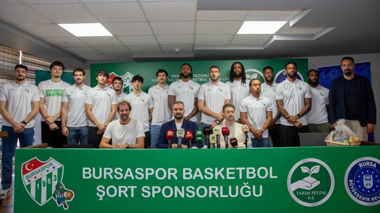 Bursa Büyükşehir'den Bursaspor Basketbol'a Tarım Peyzaj AŞ Desteği