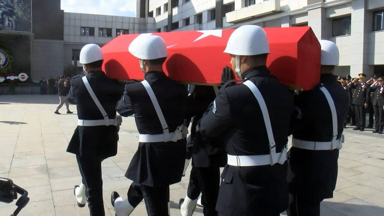 Şehit Polis Memuru Melih Kaygusuz İçin İstanbul'da Duygusal Tören