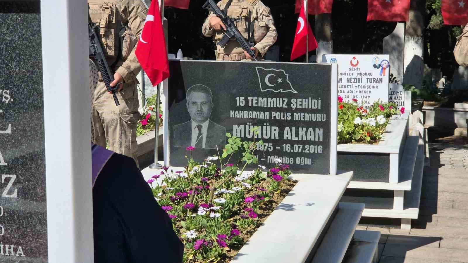 15 Temmuz Şehidi Münür Alkan Tekirdağ'da Dualarla Anıldı