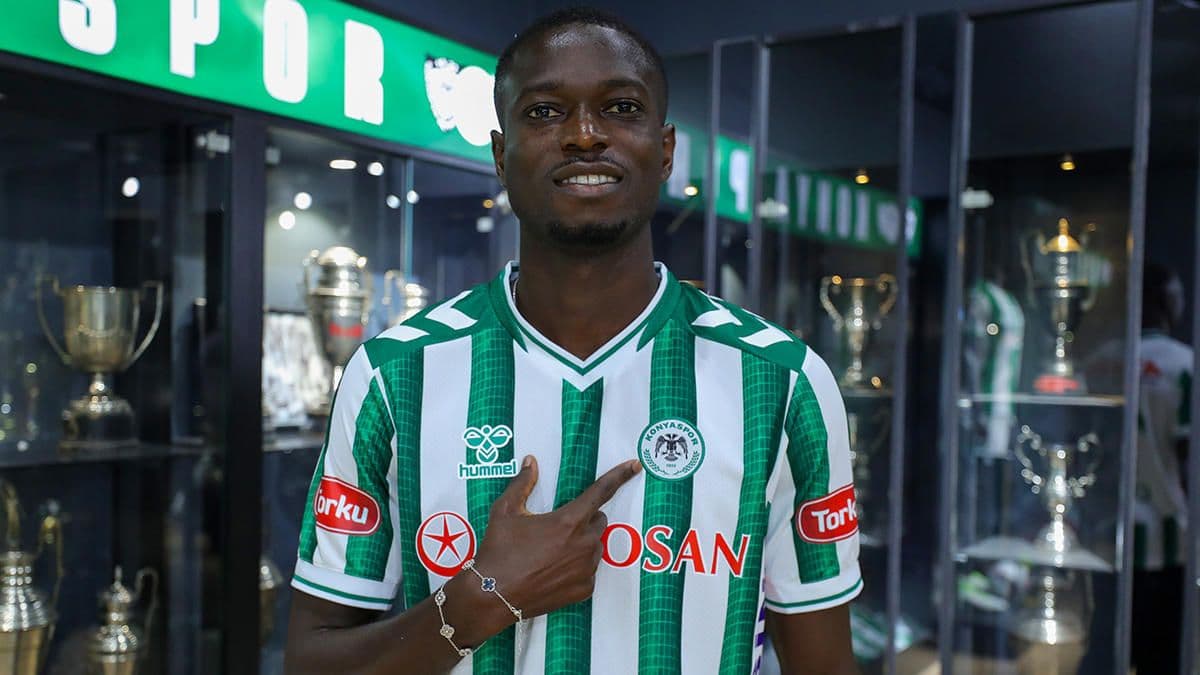 Konyaspor, Gambiyalı Sol Kanat Ebrima Colley'i Kiraladı