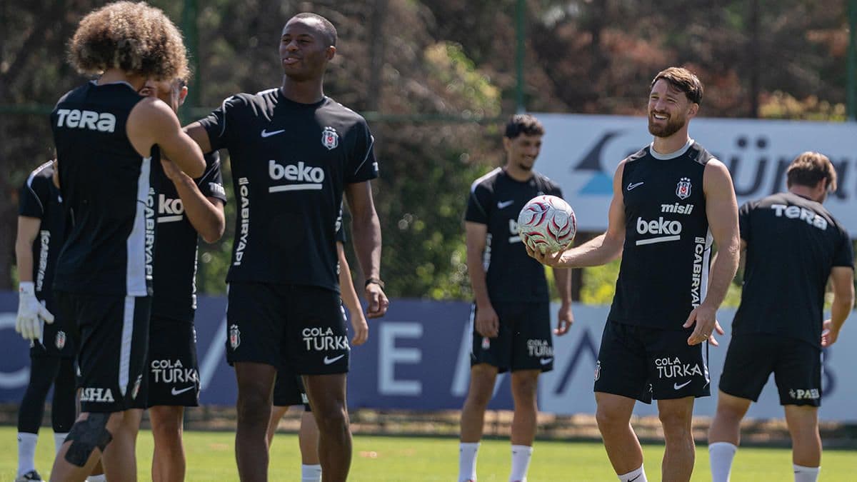 Beşiktaş, Midtjylland Maçı Hazırlıklarını Tamamladı