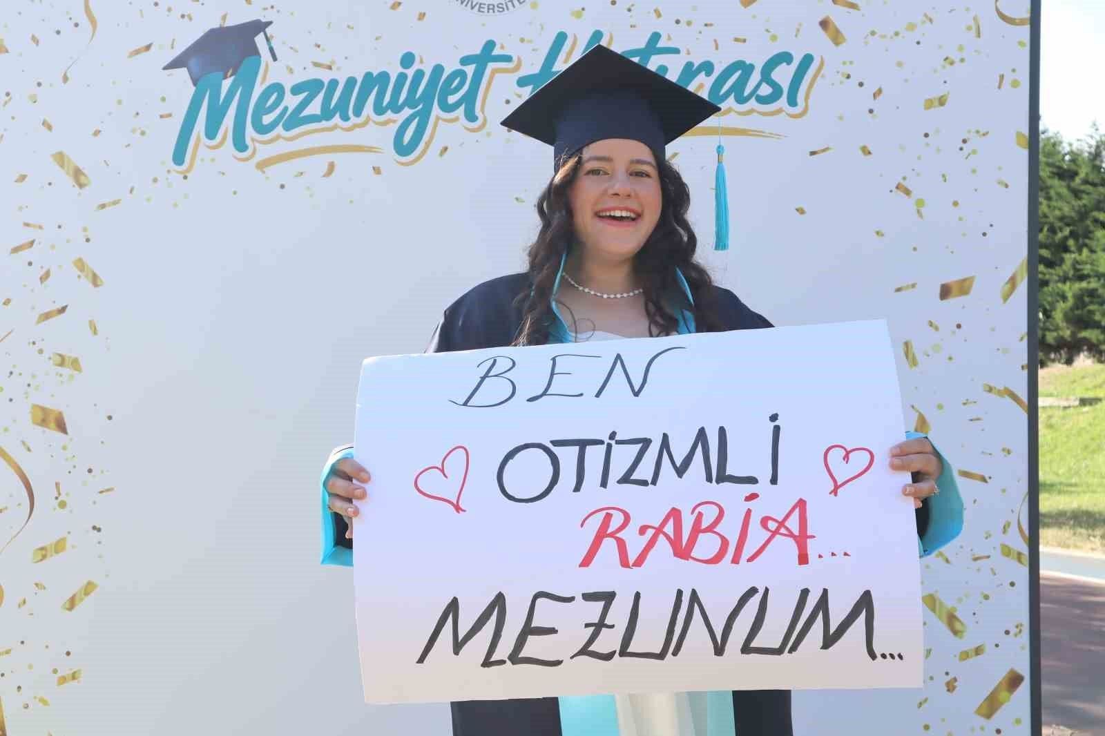 Otizmli Genç Müzisyen Rabia Aytek Üniversiteyi Bitirdi, Akademisyenlik Hedefliyor