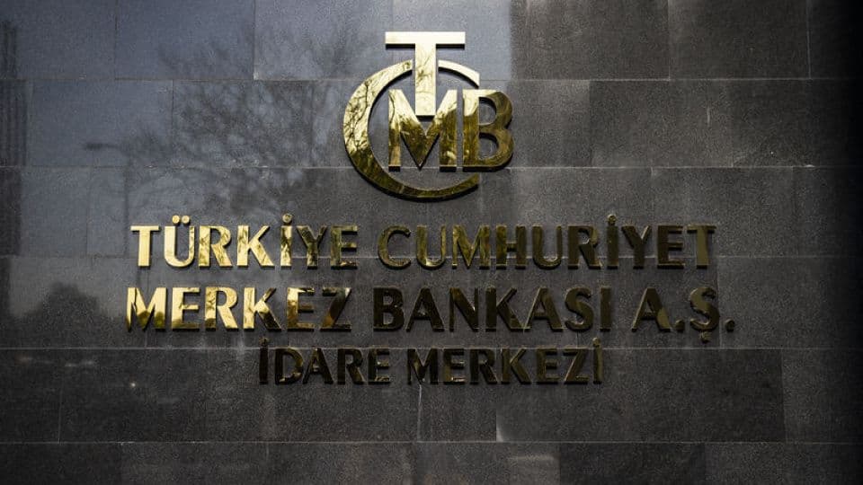 Türkiye Cumhuriyet Merkez Bankası tabelası