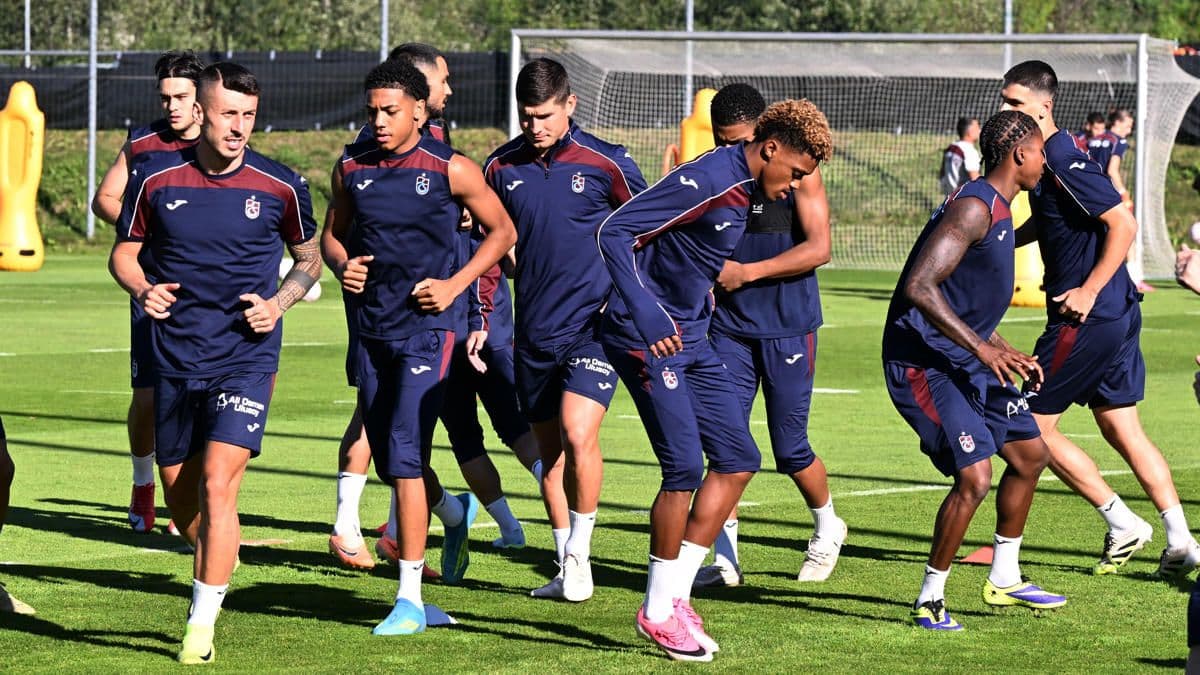 Trabzonspor, Avusturya Kampında Yeni Sezona Çift İdmanla Hazırlanıyor