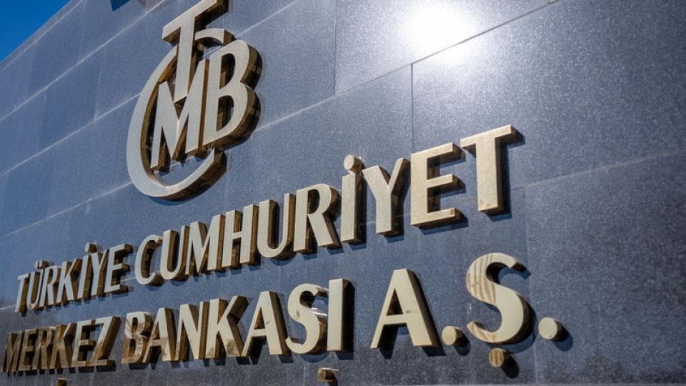 Türkiye Cumhuriyet Merkez Bankası tabelası