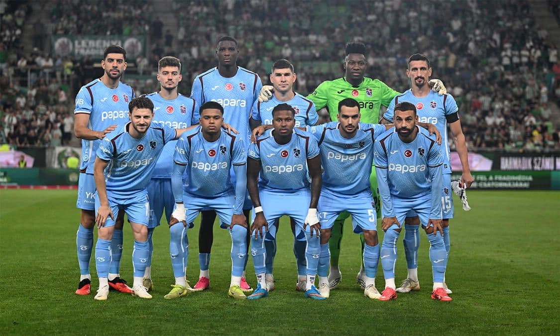 Trabzonspor, UEFA Konferans Ligi Kadrosunu Duyurdu
