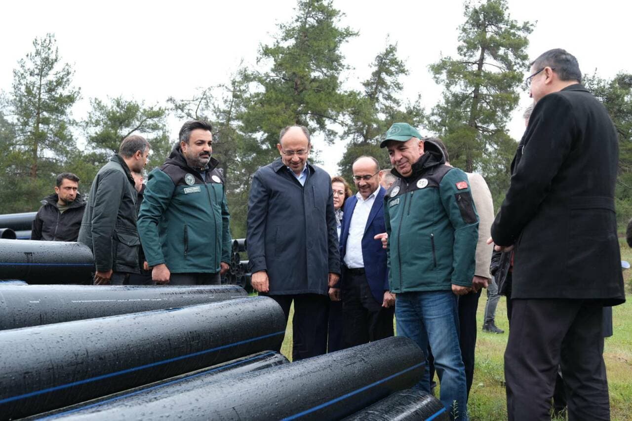 Bursa Orhaneli'de 6 Köyün Tarım Arazileri Modern Sulama Sistemine Kavuşuyor