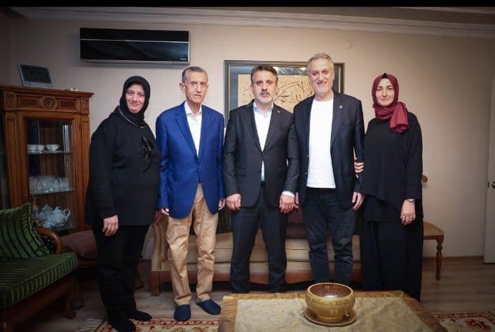 Bursa'da Başkanvekili Şahin Biba'dan İsmail Hakkı Arslan'a Anlamlı Ziyaret