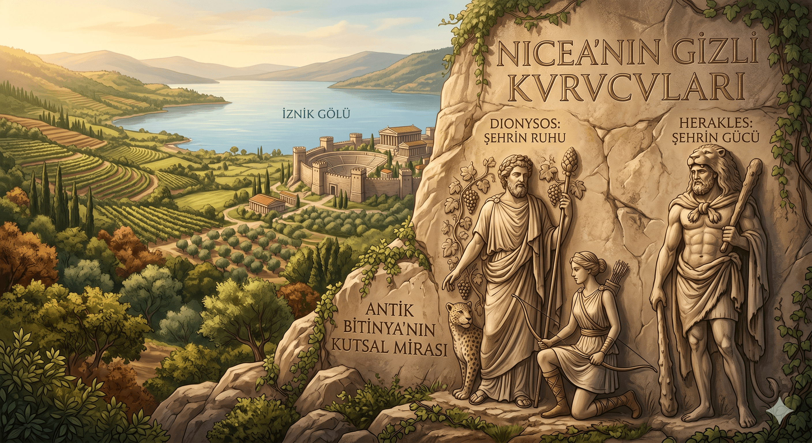 Nicea’nın Gizli Kurucuları: Dionysos ve Herakles’in Şehri