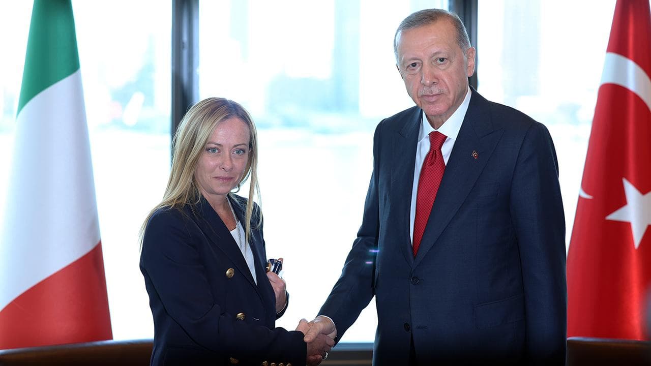 Cumhurbaşkanı Erdoğan, İtalya Başbakanı Meloni ile Görüştü: Savunma Sanayii ve NATO Zirvesi Vurgusu