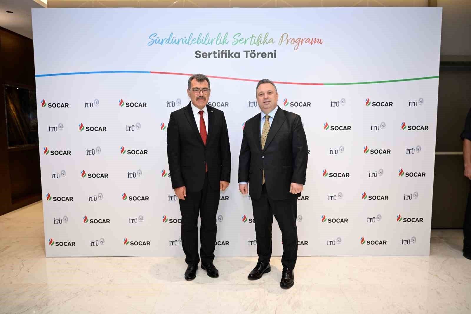 SOCAR Türkiye ve İTÜ İş Birliğiyle Sürdürülebilirlik Sertifika Programı İlk Mezunlarını Verdi
