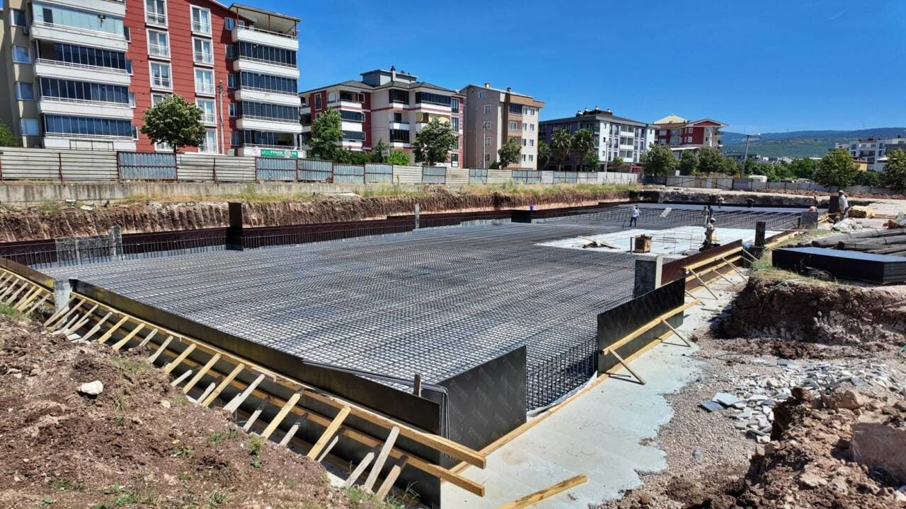 Bursa Nilüfer'de Yeni Okul İnşaatı Hızla İlerliyor