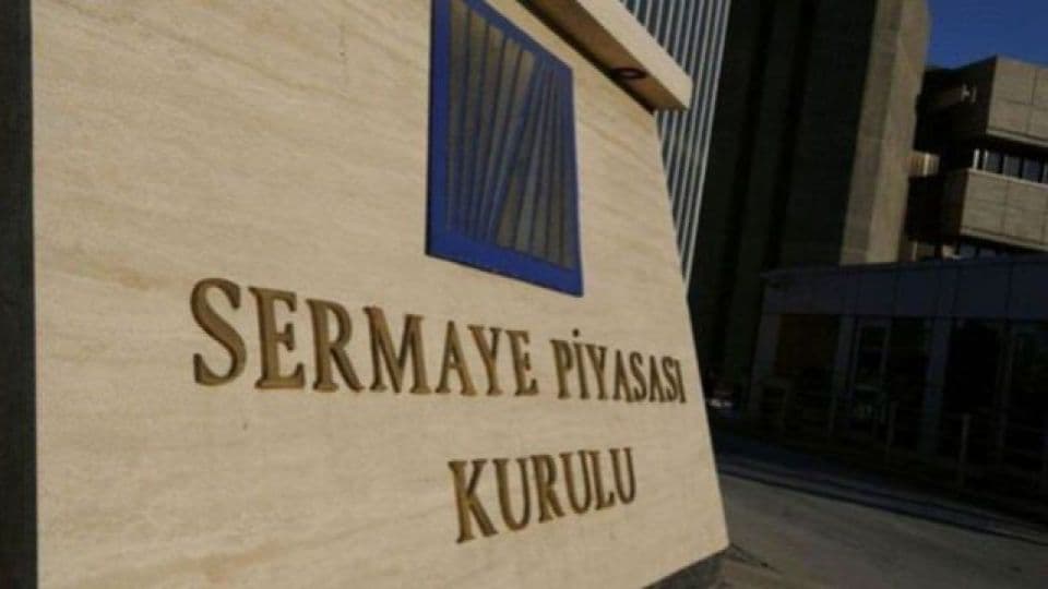 Sermaye Piyasası Kurulu (SPK) bina tabelası.