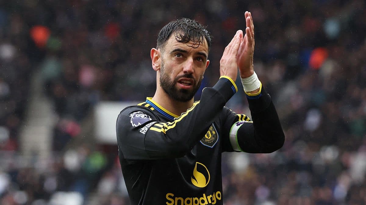 İngiltere Premier Lig'de Yılın Futbolcusu Bruno Fernandes Oldu