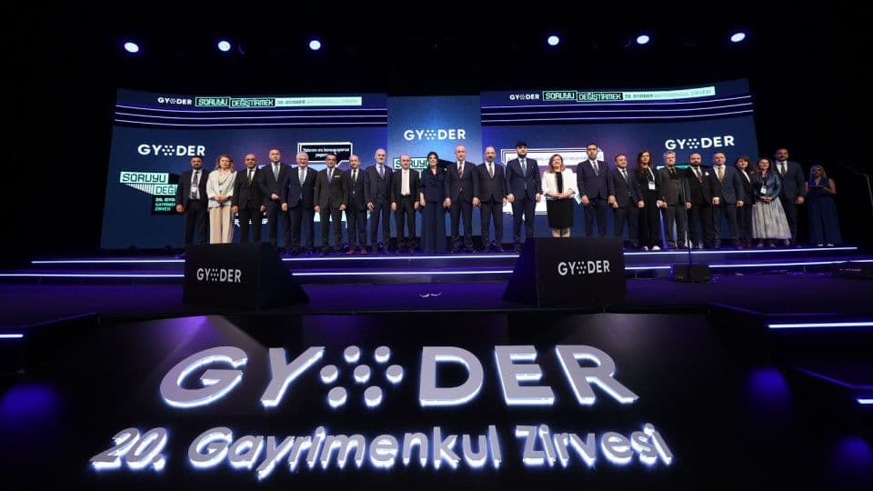 GYODER 20. Gayrimenkul Zirvesi Sektörün Geleceğini Masaya Yatırdı