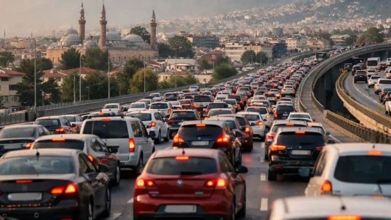 Bursa'da 1 Mayıs'ta trafiğe kapatılan yollar, boş cadde ve trafik konileri