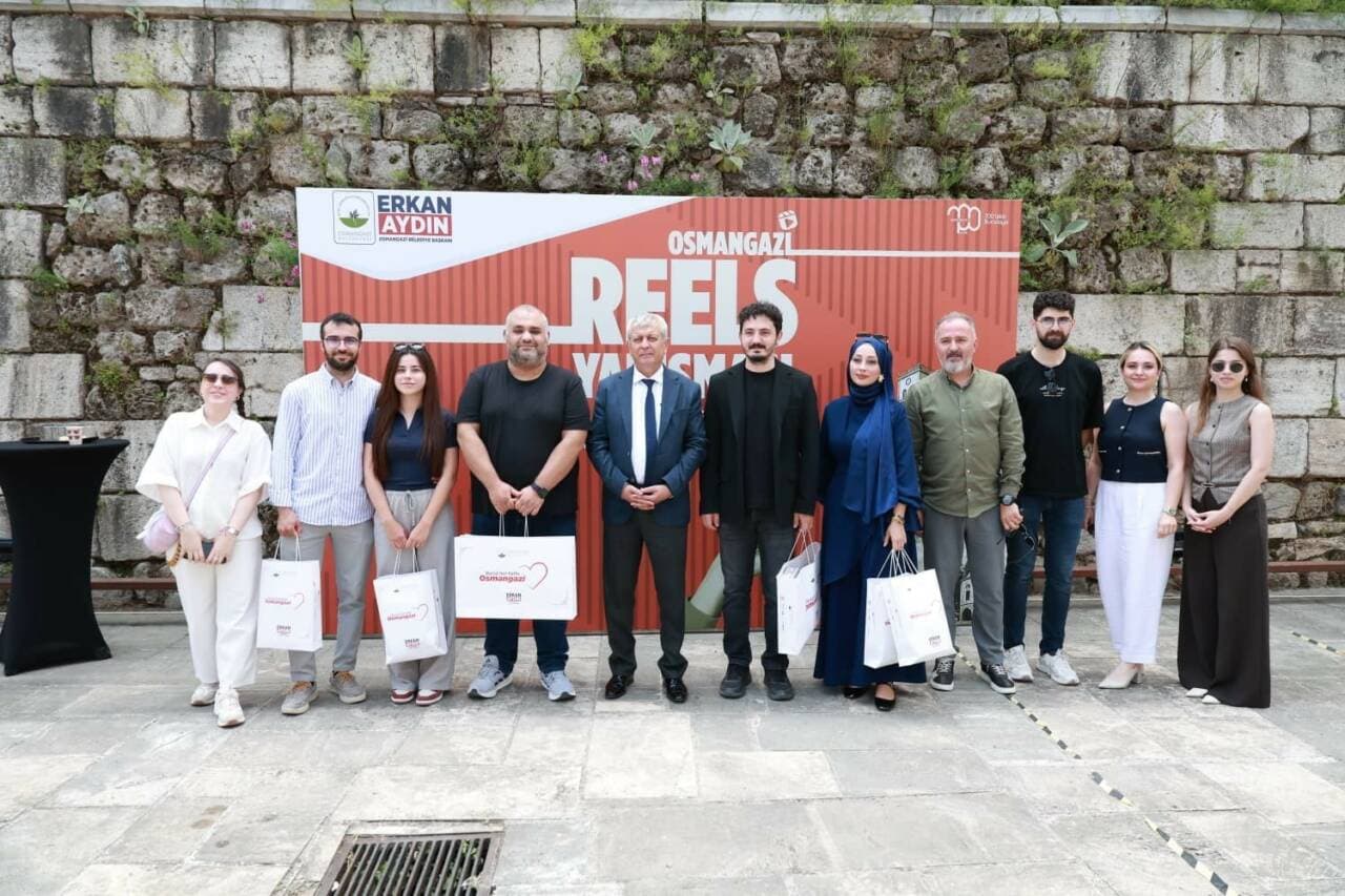 Osmangazi Belediyesi Reels Yarışması'nda Kazananlar Ödüllerini Aldı