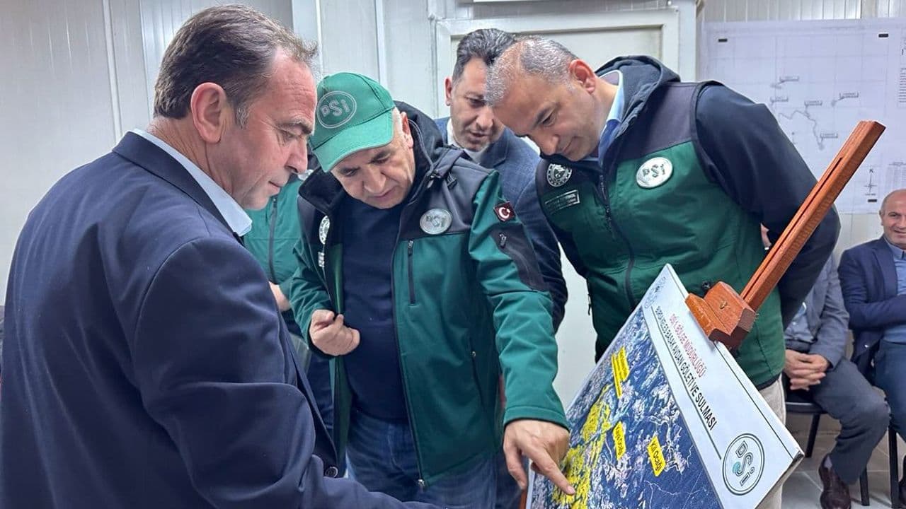 Bursa Keles'te Tarıma Can Suyu Olacak Gölet Projesi Hızla İlerliyor