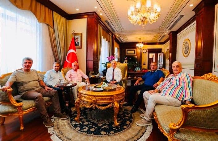 Bursa Valiliği'nde Eski Emniyet Genel Müdürleri Halef-Selef Buluştu